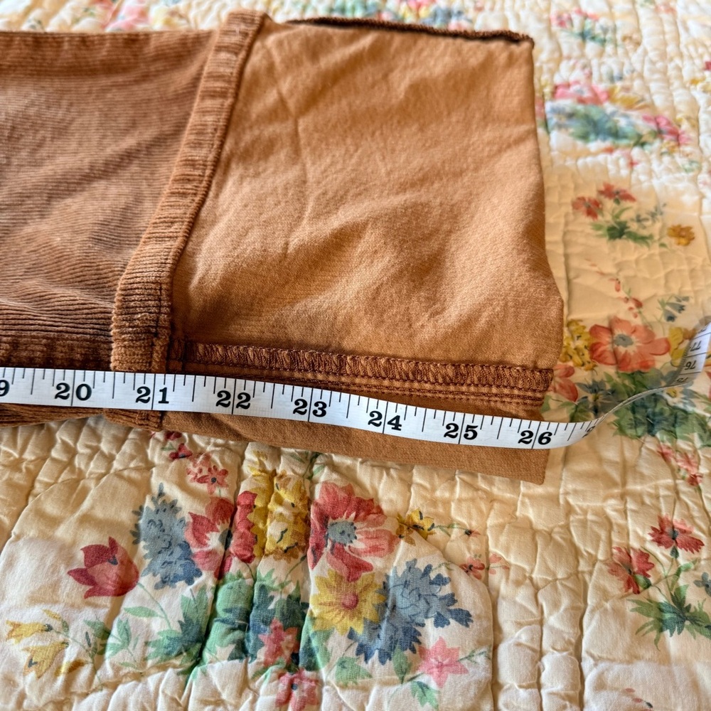 Anthropologie Pilcro Scotty Cuffed Corduroy Pants - 29 - Picture 5 of 7